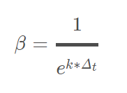 牛顿冷却定律中的衰减函数